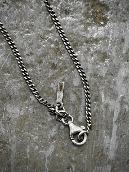 Emanuele Bicocchi .925 Silver Padlock Pendant Chain Necklace detail | DRIEW GARMENTS