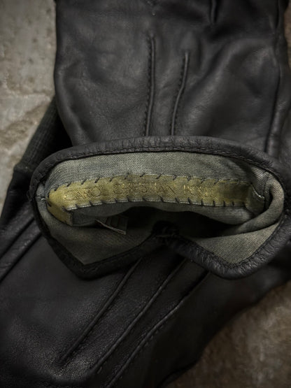 Carol Christian Poell 'AM/2457 ROOMS-PTC/010' Disparate Leather Gloves