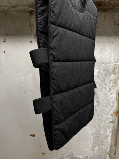 Boris Bidjan Saberi 11 by Boris Bidjan Saberi AW20 PrimaLoft Crinkled Nylon Padded Vest detail | DRIEW GARMENTS