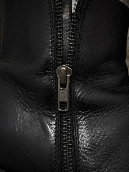 Ann Demeulemeester AW20 Dual Side Zipper Cow Leather Boots detail | DRIEW GARMENTS
