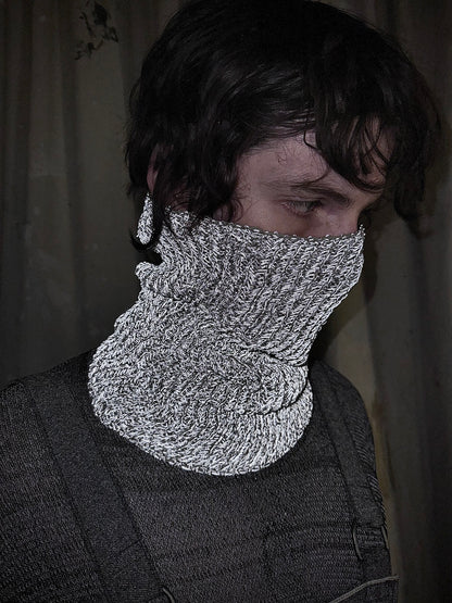 Carol Christian Poell 2010 'KM/2716-IN XΞNIT/3' Xposed Knit Neck Scarf