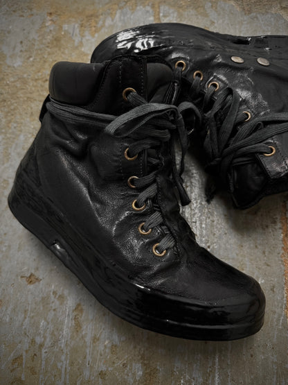 Carol Christian Poell ‘AM/2685C ROOMS-PTC/010’ Object-dyed Kangaroo Leather Drip Sneakers