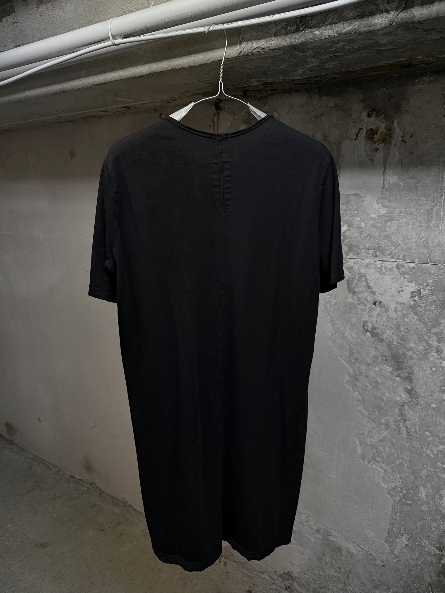 Rick Owens DRKSHDW AW17 "GLITTER" Longline Level T-shirt