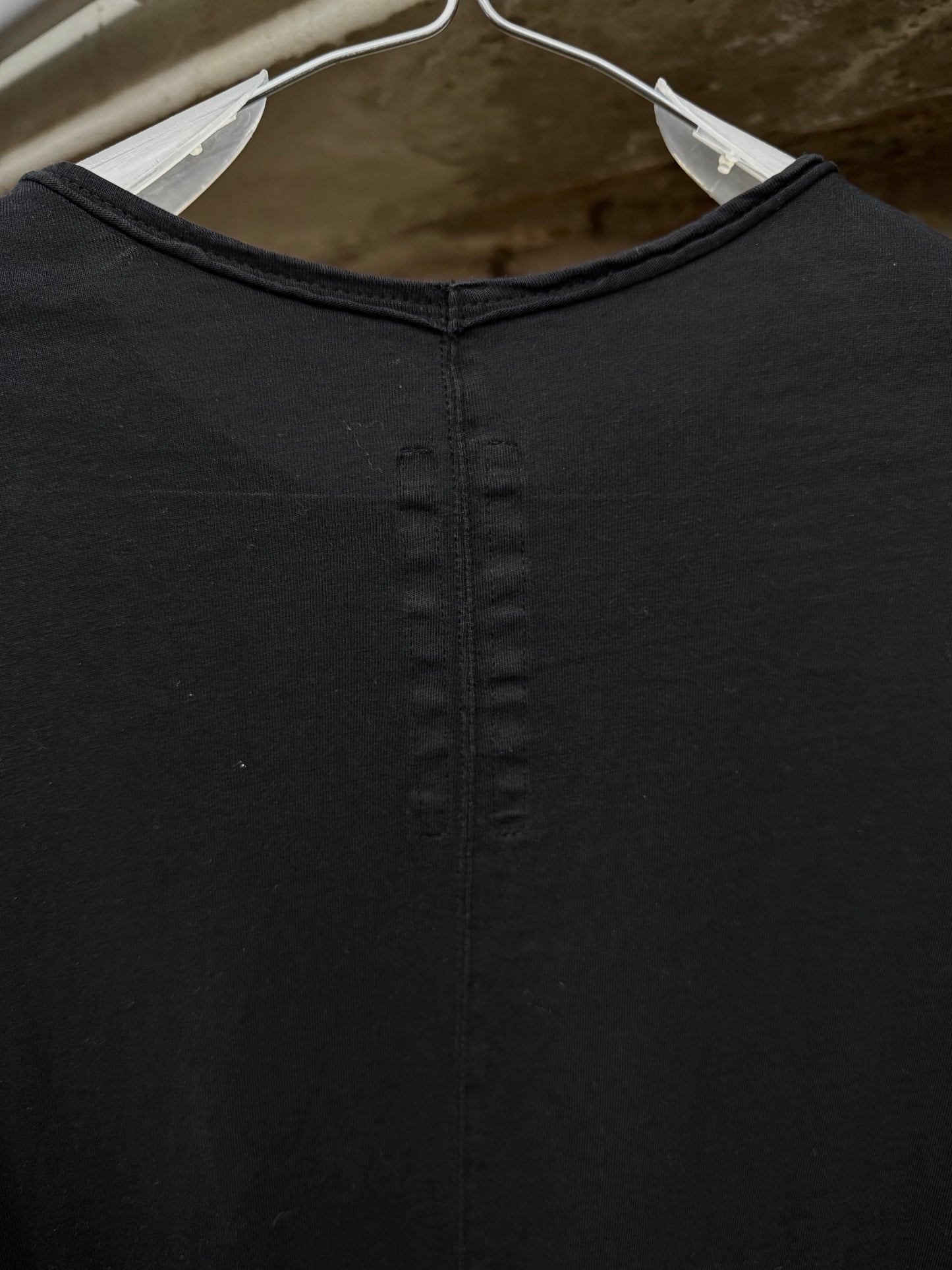 Rick Owens DRKSHDW AW17 "GLITTER" Longline Level T-shirt
