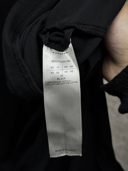 Rick Owens DRKSHDW AW17 "GLITTER" Longline Level T-shirt