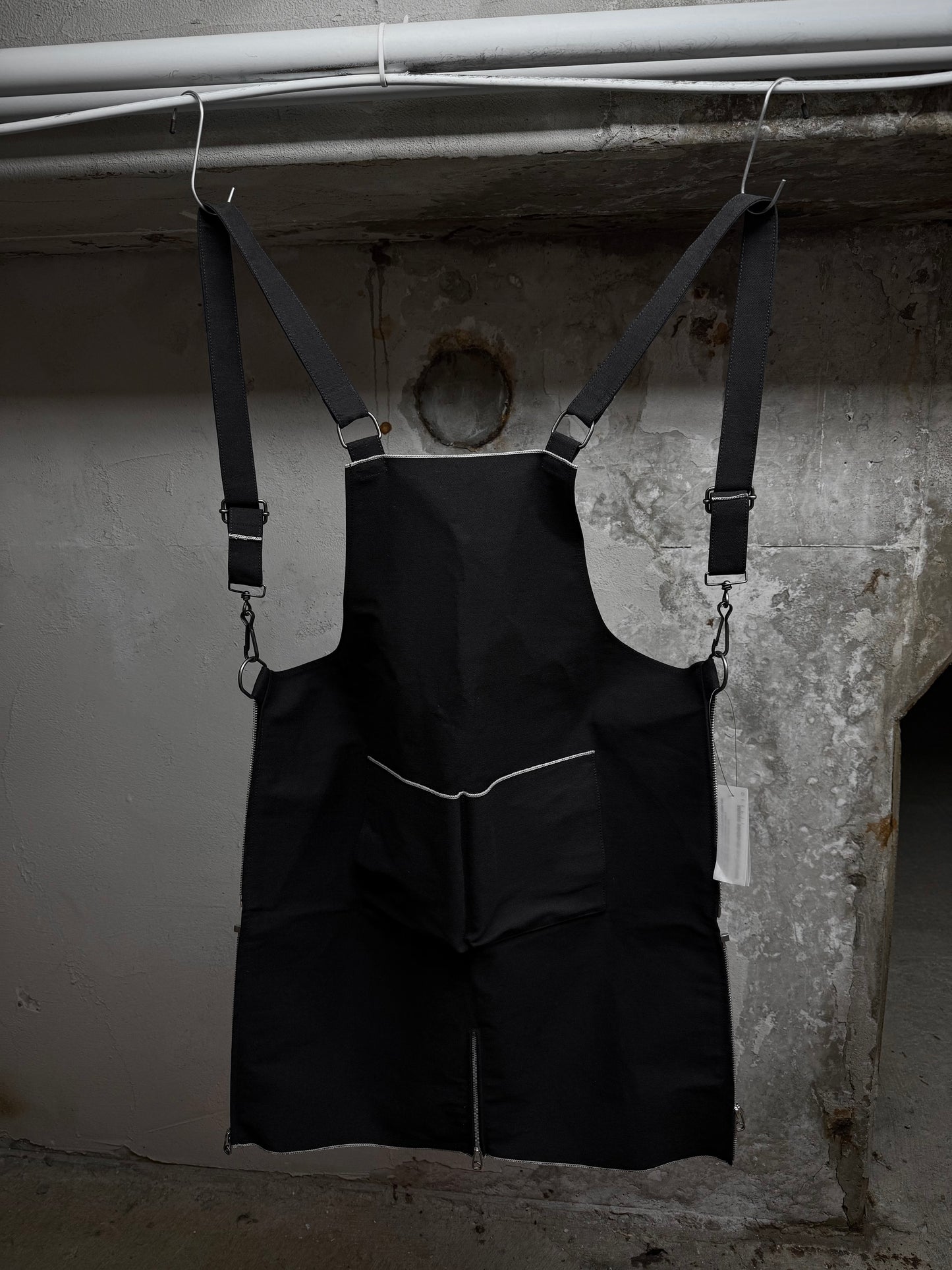 DEEPTI Collection °025-026 'V–154 LAW-96L' Reflective Selvedge Denim Apron Vest