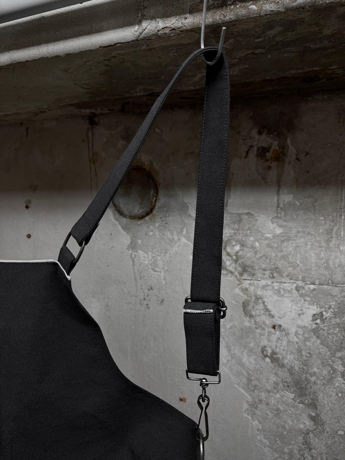 DEEPTI Collection °025-026 'V–154 LAW-96L' Reflective Selvedge Denim Apron Vest