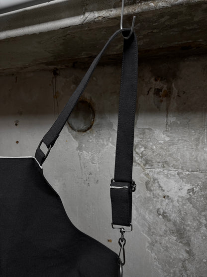 DEEPTI Collection °025-026 'V–154 LAW-96L' Reflective Selvedge Denim Apron Vest
