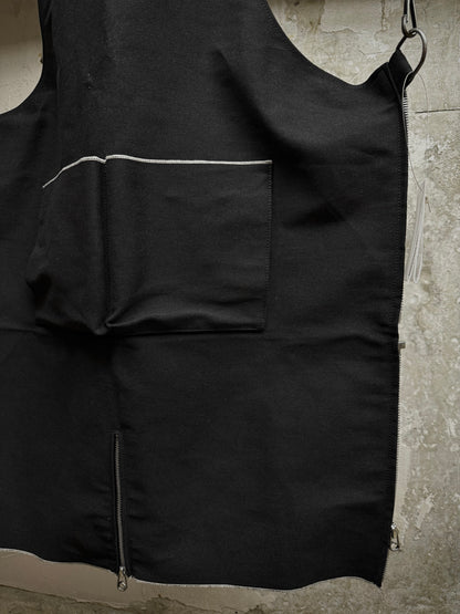 DEEPTI Collection °025-026 'V–154 LAW-96L' Reflective Selvedge Denim Apron Vest