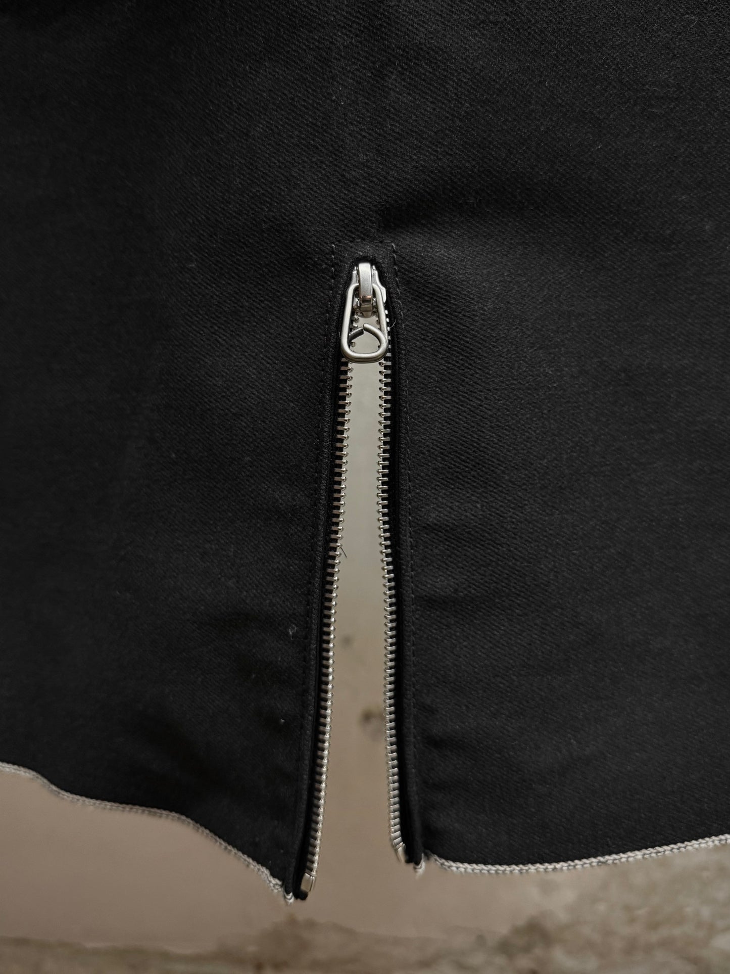 DEEPTI Collection °025-026 'V–154 LAW-96L' Reflective Selvedge Denim Apron Vest