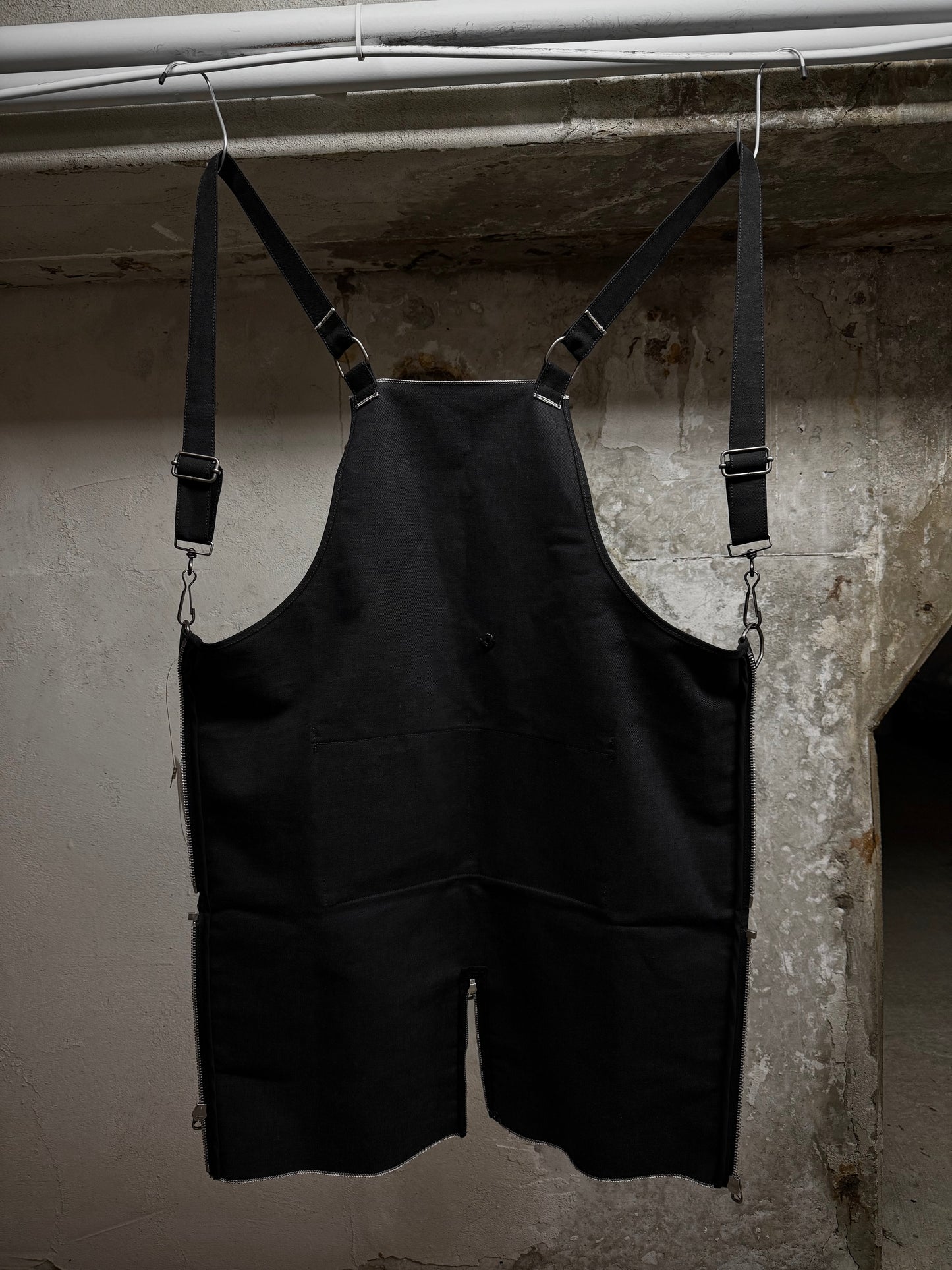 DEEPTI Collection °025-026 'V–154 LAW-96L' Reflective Selvedge Denim Apron Vest