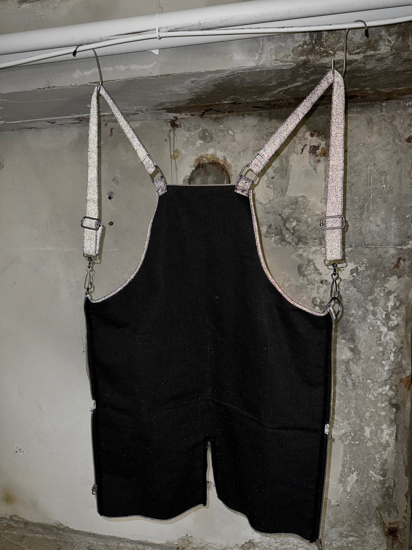 DEEPTI Collection °025-026 'V–154 LAW-96L' Reflective Selvedge Denim Apron Vest
