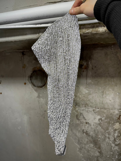 Carol Christian Poell 2010 'KM/2716-IN XΞNIT/3' Xposed Knit Neck Scarf
