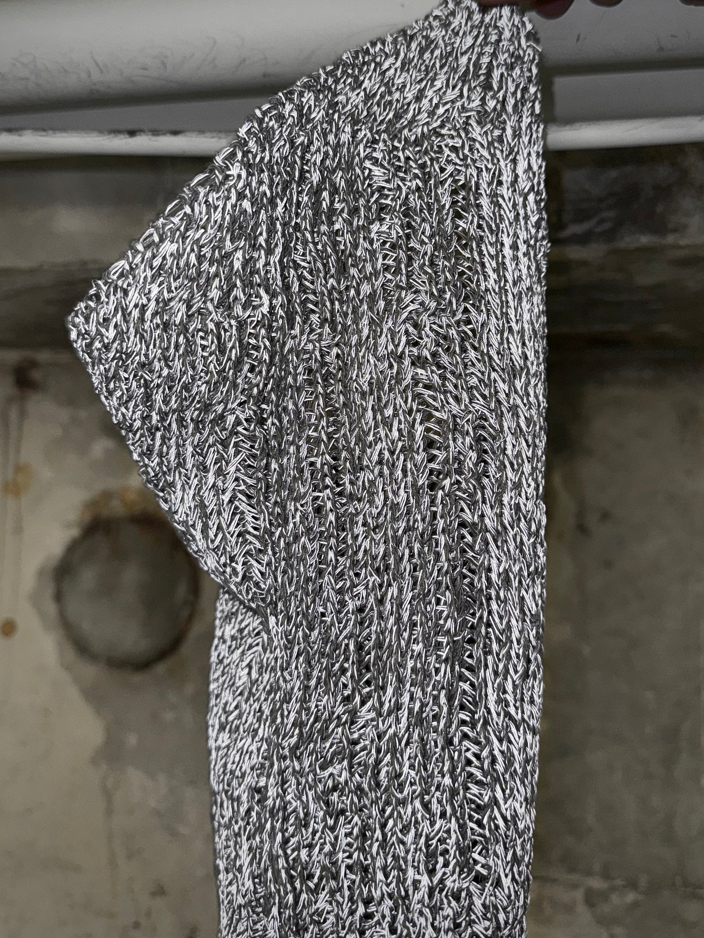 Carol Christian Poell 2010 'KM/2716-IN XΞNIT/3' Xposed Knit Neck Scarf