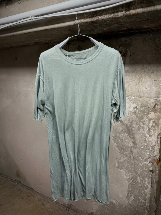 Boris Bidjan Saberi AW19 ‘TS2. TF’ Patina Blue Obejct-dyed T-shirt