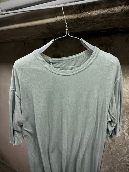 Boris Bidjan Saberi AW19 ‘TS2. TF’ Patina Blue Obejct-dyed T-shirt