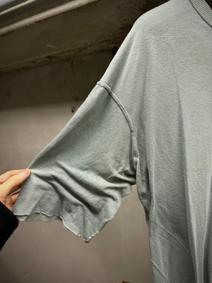 Boris Bidjan Saberi AW19 ‘TS2. TF’ Patina Blue Obejct-dyed T-shirt