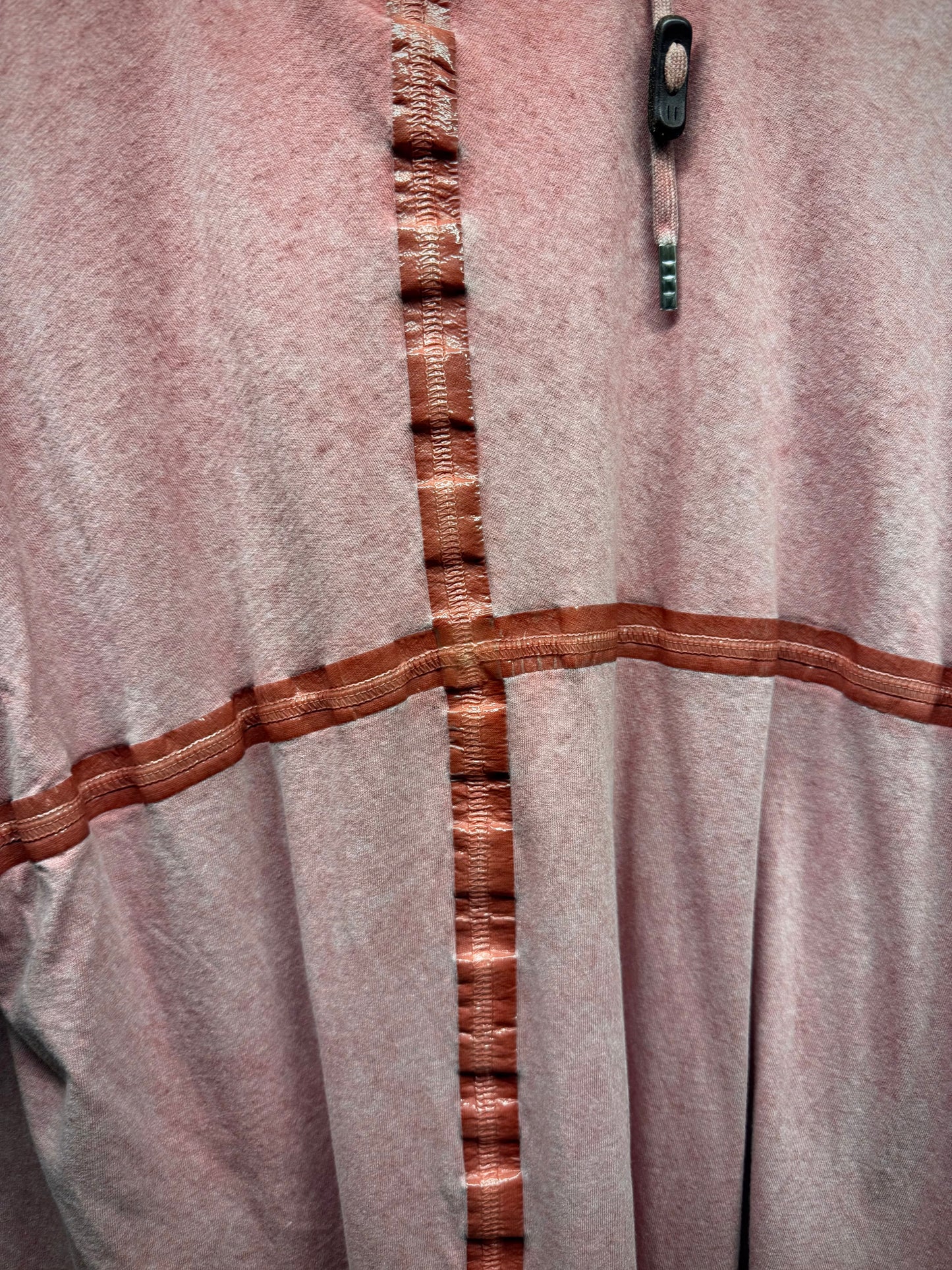 Boris Bidjan Saberi SS23 'TS. ONE PIECE ST RF F035' Tape Seam Pink Object-dyed T-shirt