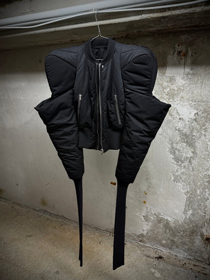 Rick Owens AW22 "STROBE" Alice Kunst Down Bomber Jacket