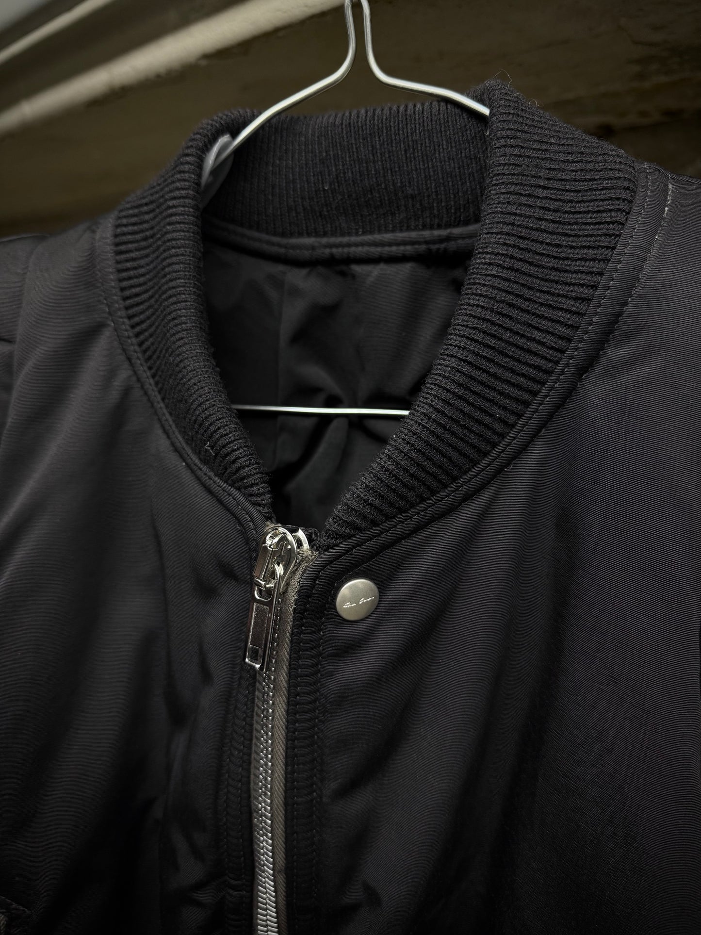 Rick Owens AW22 "STROBE" Alice Kunst Down Bomber Jacket