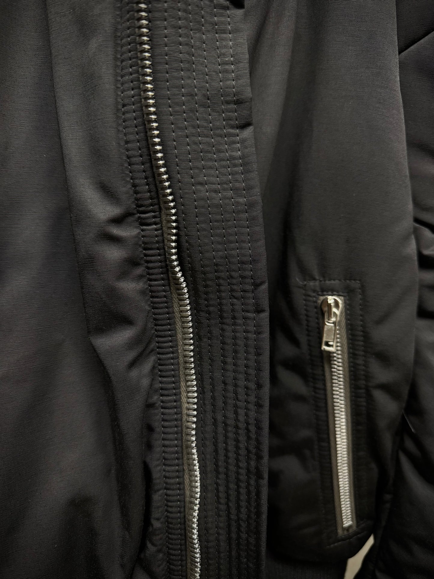 Rick Owens AW22 "STROBE" Alice Kunst Down Bomber Jacket