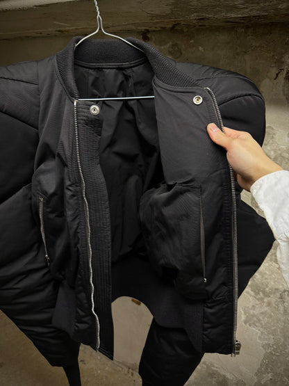 Rick Owens AW22 "STROBE" Alice Kunst Down Bomber Jacket