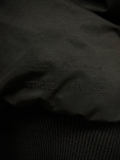 Rick Owens AW22 "STROBE" Alice Kunst Down Bomber Jacket