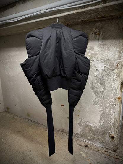 Rick Owens AW22 "STROBE" Alice Kunst Down Bomber Jacket