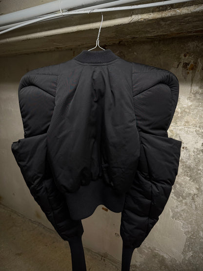 Rick Owens AW22 "STROBE" Alice Kunst Down Bomber Jacket