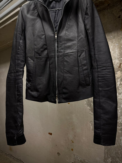 EKAM Early 00s Sheepskin Leather Rider Jacket