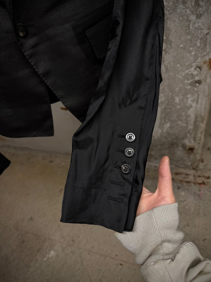 Rick Owens SS22 "FOGACHINE" Transparent Cotton Chiffon Blazer