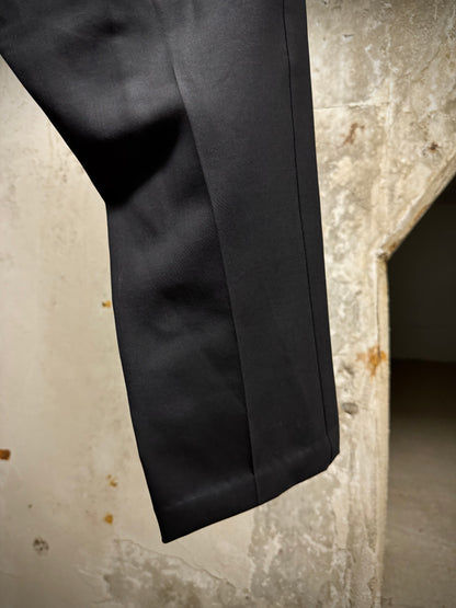 Rick Owens AW17 "GLITTER" Drop-crotch Wool Flap Pocket Sarouel Pants