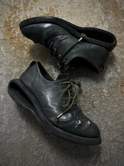 Carol Christian Poell 'AM/2692-IN ROOMS-PTC/19' Kangaroo Leather U-Sole Prosthetic Officer Derbies