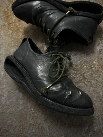 Carol Christian Poell 'AM/2692-IN ROOMS-PTC/19' Kangaroo Leather U-Sole Prosthetic Officer Derbies