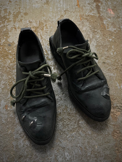 Carol Christian Poell 'AM/2692-IN ROOMS-PTC/19' Kangaroo Leather U-Sole Prosthetic Officer Derbies