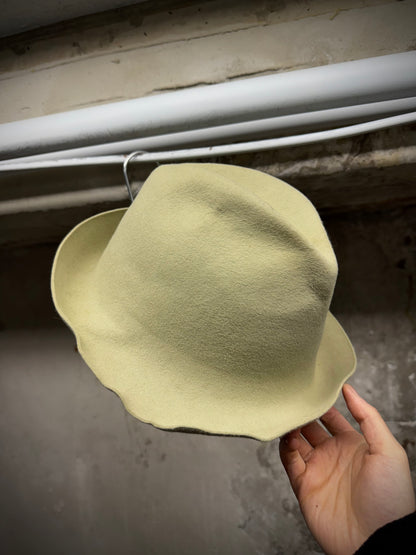 REINHARD PLANK 'ALBA' Light Sage Lapin Hat