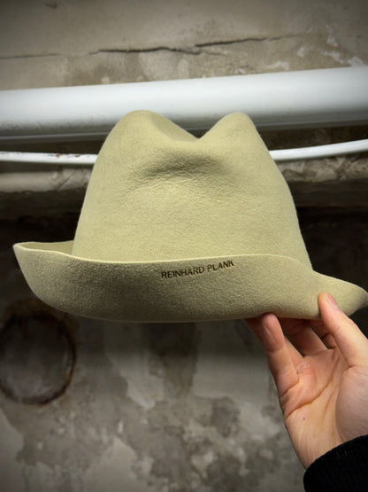 REINHARD PLANK 'ALBA' Light Sage Lapin Hat