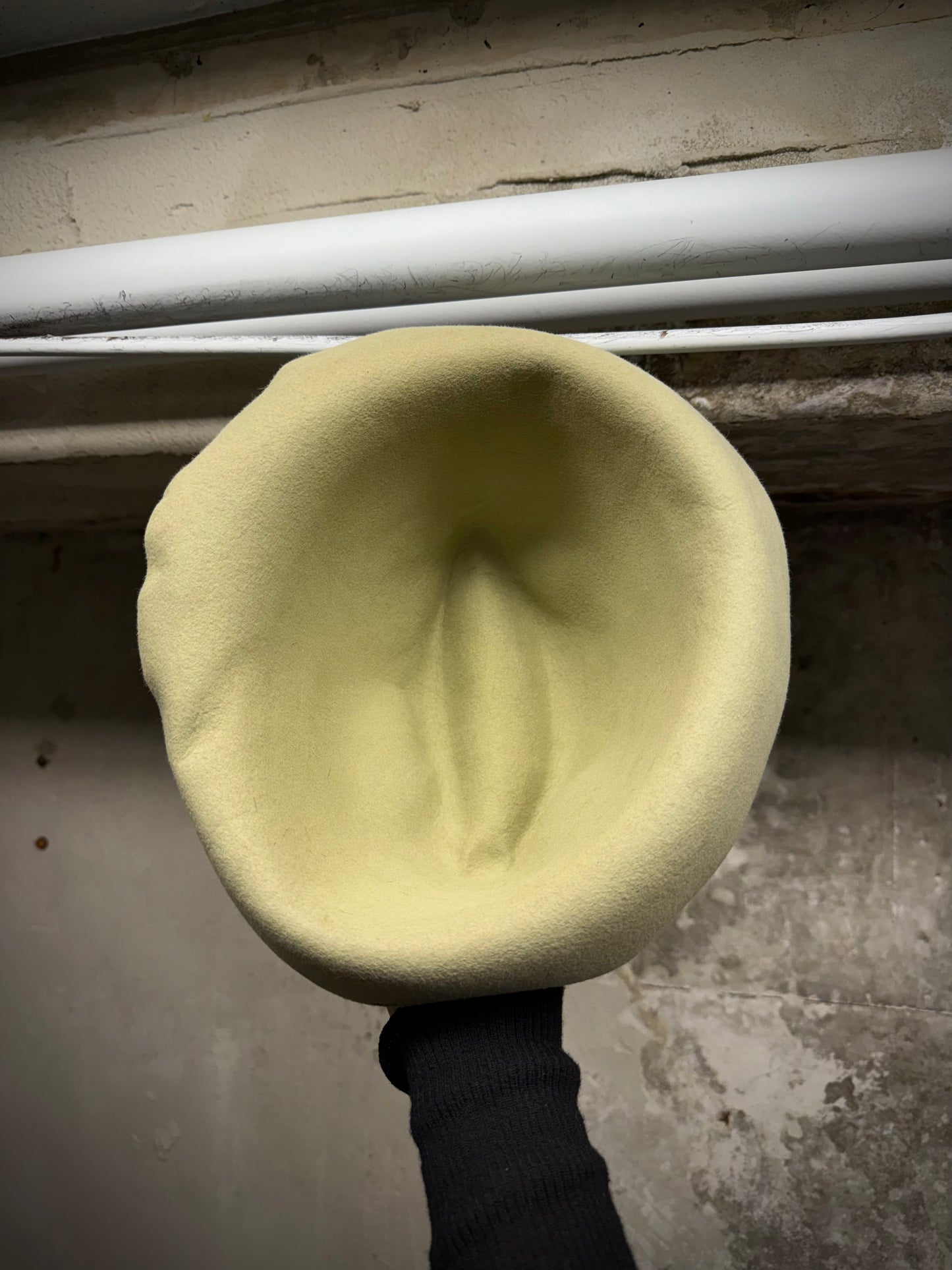 REINHARD PLANK 'ALBA' Light Sage Lapin Hat