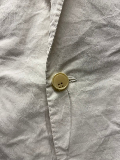 Carol Christian Poell 2010 'GM/2618OD CORD-PTC/2' Object-dyed Unlined Visible Meltlock Single Button Jacket