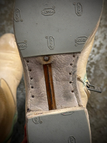 Carol Christian Poell ‘AM/2061L BIUS-PTC/1’ Object-dyed Bison Leather Tornado Zip Boots