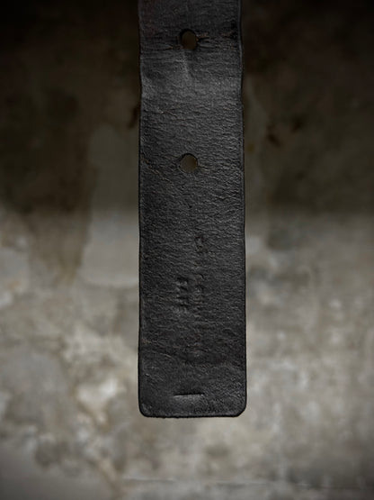 Carol Christian Poell SS05 "SAFE" Dark Brown Cow Leather Belt