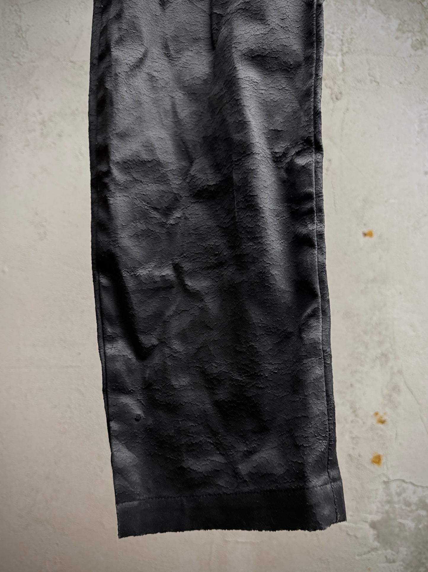 Lost & Found 2010s Textured Polyurethane Coated Denim