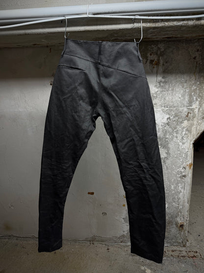 Lost & Found 2010s Textured Polyurethane Coated Denim