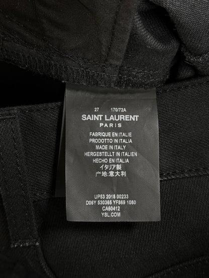 Saint Laurent Paris SS18 ‘D17’ Bootcut Flare Denim