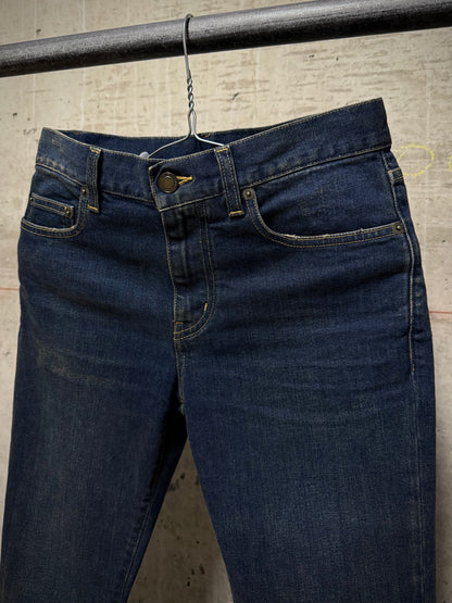 Saint Laurent Paris by Hedi Slimane AW2015 'D02' Dark Blue Skinny Denim