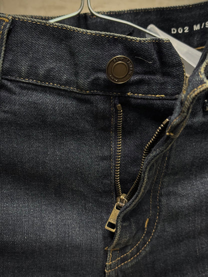 Saint Laurent Paris by Hedi Slimane AW2015 'D02' Dark Blue Skinny Denim