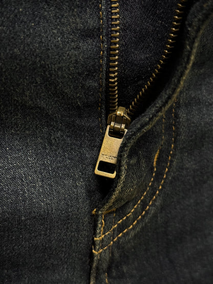 Saint Laurent Paris by Hedi Slimane AW2015 'D02' Dark Blue Skinny Denim