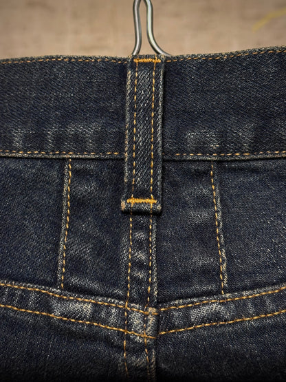 Saint Laurent Paris by Hedi Slimane AW2015 'D02' Dark Blue Skinny Denim