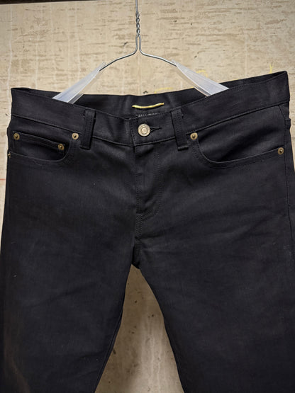 Saint Laurent Paris by Hedi Slimane AW13 'D01' Black Skinny Denim
