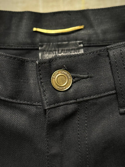 Saint Laurent Paris by Hedi Slimane AW13 'D01' Black Skinny Denim